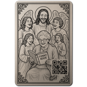 Sharing Smiles With Jesus And Angels