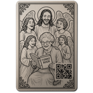 Sharing Smiles With Jesus And Angels