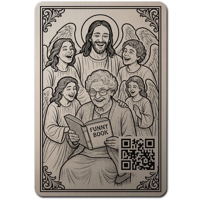 Sharing Smiles With Jesus And Angels